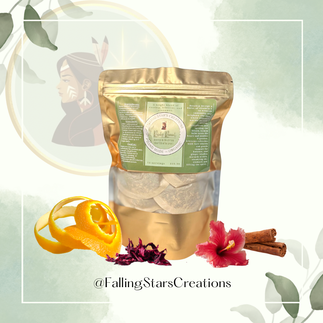 🌹 Rosehip Revival — Organic Herbal Tea