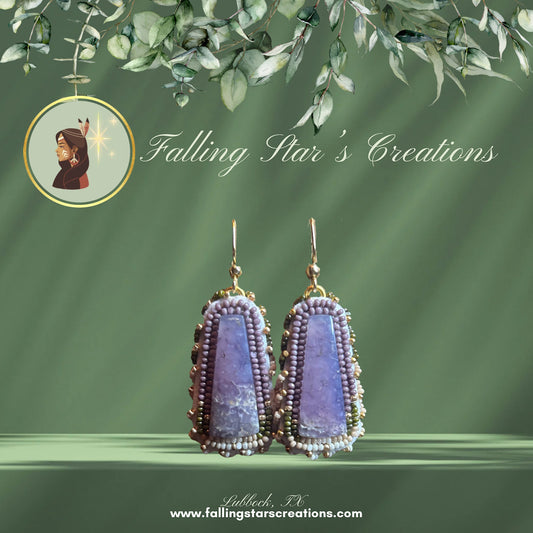 Amethyst Stone Earrings