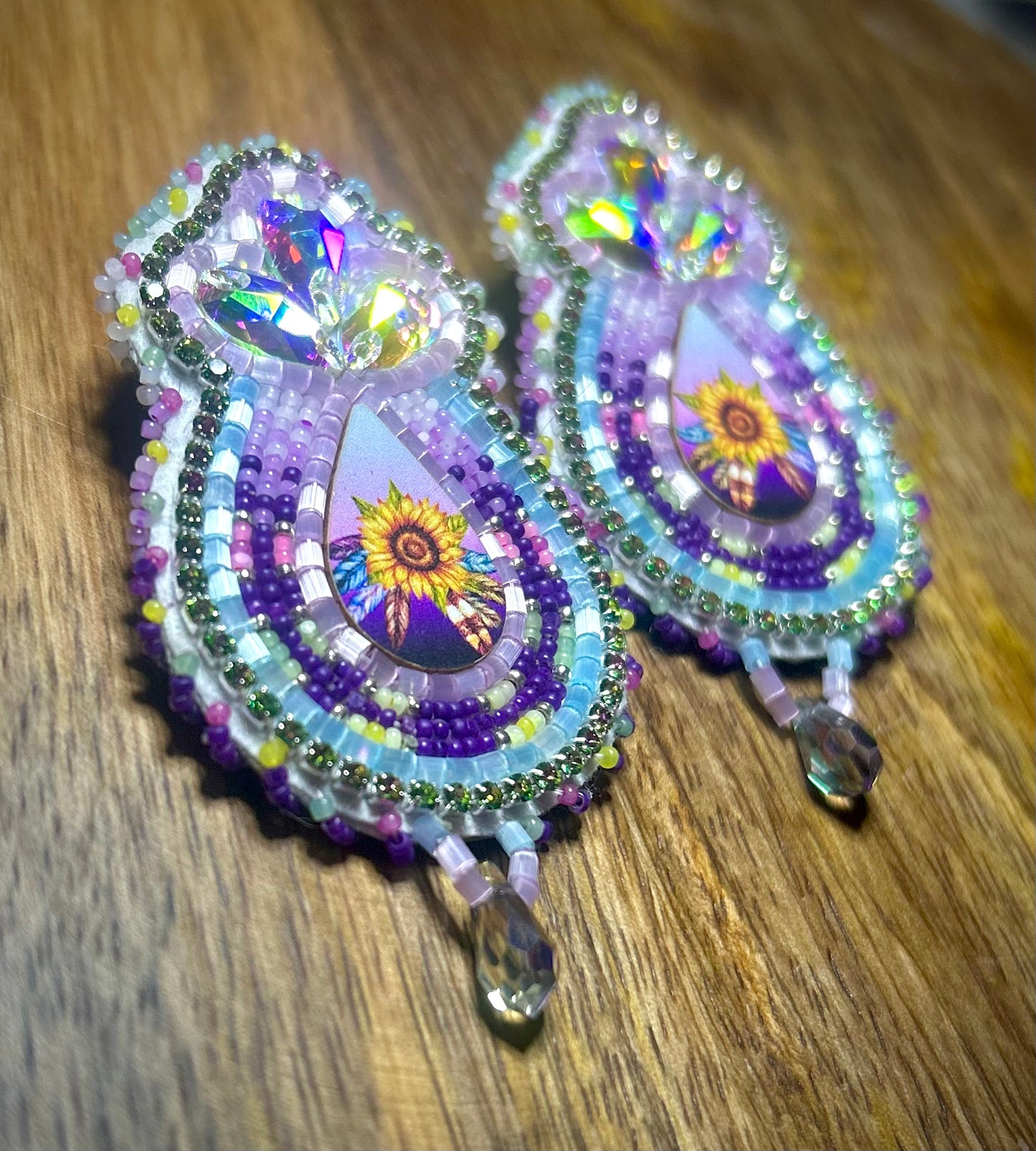 Sunflower Earrings RAFFLE