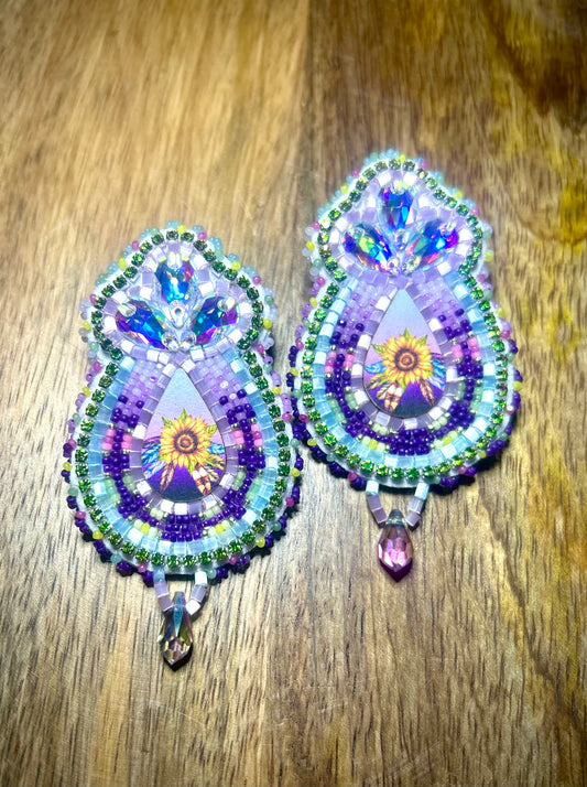 Sunflower Earrings RAFFLE